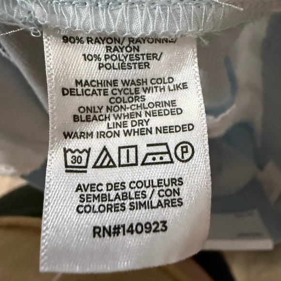 LOFT Soft Light Blue Women's Trousers - Picture 6 of 6